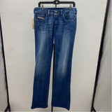 Diesel Women's Size 10 Blue Distressed Jeans