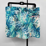 Ocean pacific Men's Size XL Teal Leaf Swim Trunks