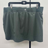 GAIAM Women's Size 14 Charcoal Solid Skirt