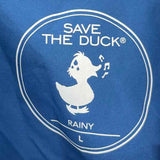 Save The Duck Women's Size L Blue Solid Jacket