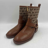 Michael Kors Women's Shoe Size 6.5 Caramel Signature Boots