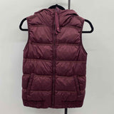 Sweat Life Women's Size S Wine Solid Vest