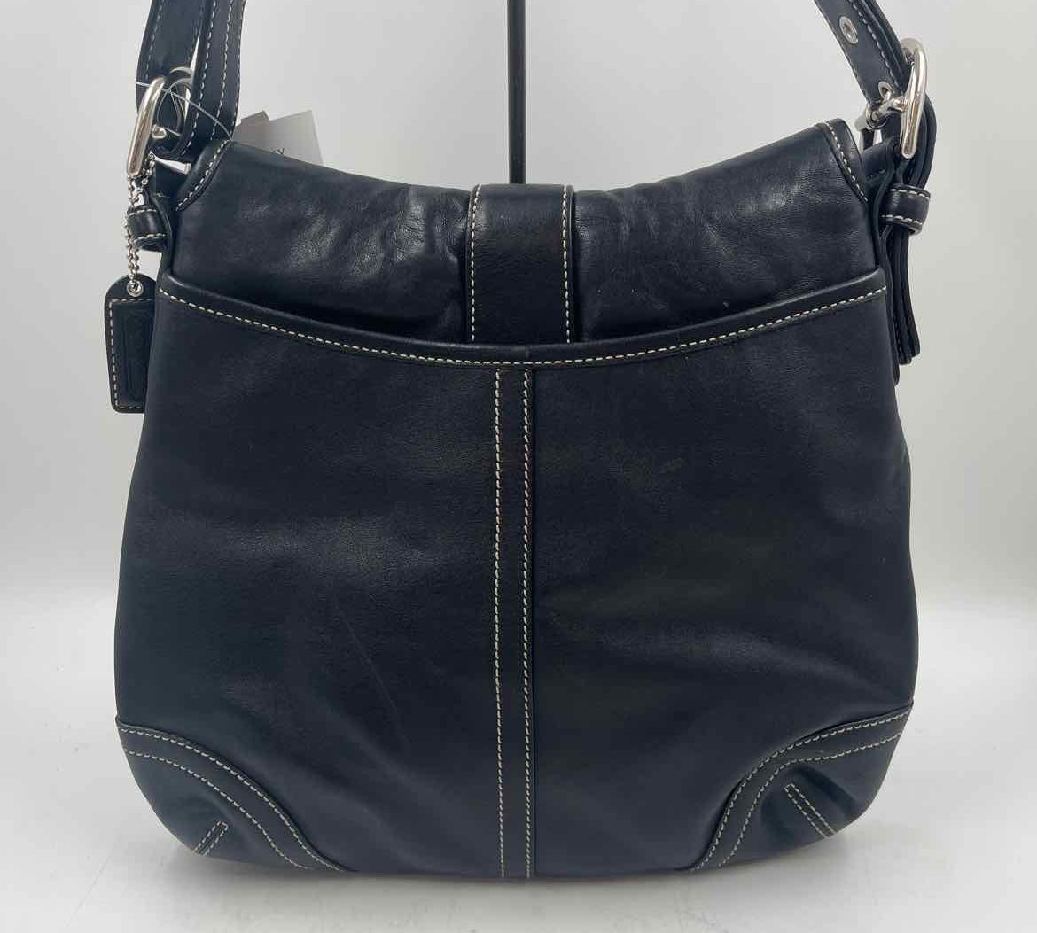 Coach Women's Black Luxe Solid Purse