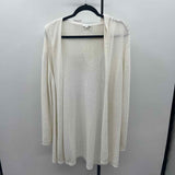 JJill Women's Size 2X White Solid Cardigan