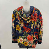 Johnny Was Women's Size L Blue Floral Jacket