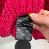 H&M Junior's Size M Fuschia Textured Sweater