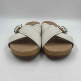 Clarks Women's Shoe Size 12 White Solid Sandals