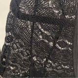 Inc Women's Size S Black Textured Cardigan