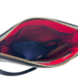 DOONEY & BOURKE Black Pebble Grain Leather Shoulder Purse