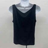 Eileen Fisher Women's Size M Black Solid Tank