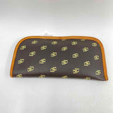 Dooney & Bourke Women's Brown Luxe Signature Glasses Case
