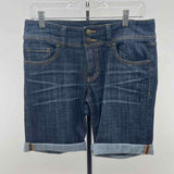 CABI Women's Size 6 Blue Solid Shorts