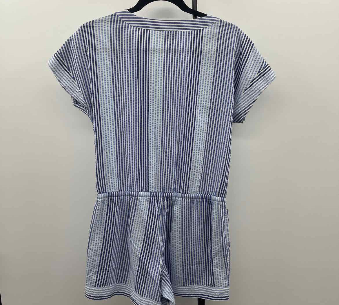 Vineyard Vines Women's Size 0 Blue Stripe Jumper