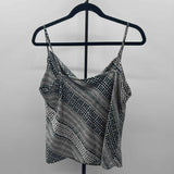 Banana Republic Women's Size XL Charcoal Spotted Tank