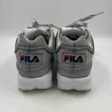 Fila Women's Shoe Size 9.5 Silver Shimmer Sneakers