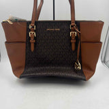 Michael Kors Women's Brown Luxe Signature Purse