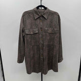 Insight Women's Size 16W Taupe Snakeskin Jacket