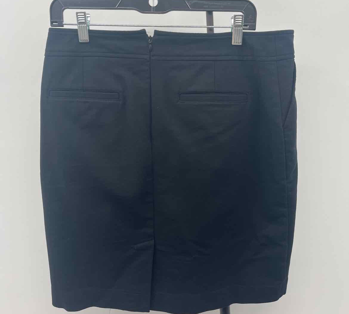 Merona Women's Size 12 Black Solid Skirt