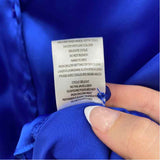 Haver Women's Size S Royal Blue Solid Short Sleeve Shirt