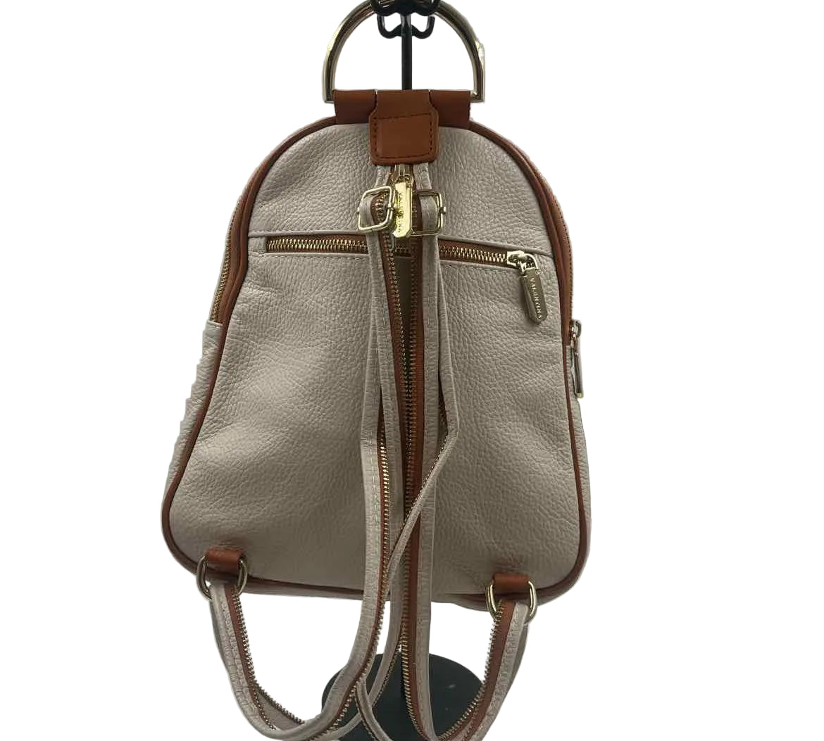 Valentina Women's Ivory Luxe pebbled Purse