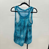 Calia Women's Size L Blue dotted Sleeveless Shirt