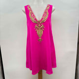 Lilly Pulitzer Women's Size 2 Magenta Sequins Dress