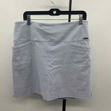 SC & Co Women's Size 14 Blue Stripe Skirt