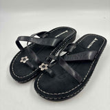 Track 'N Trail Women's Shoe Size 8 Black Solid Sandals