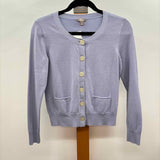 JJill Women's Size XS Lavender Solid Cardigan