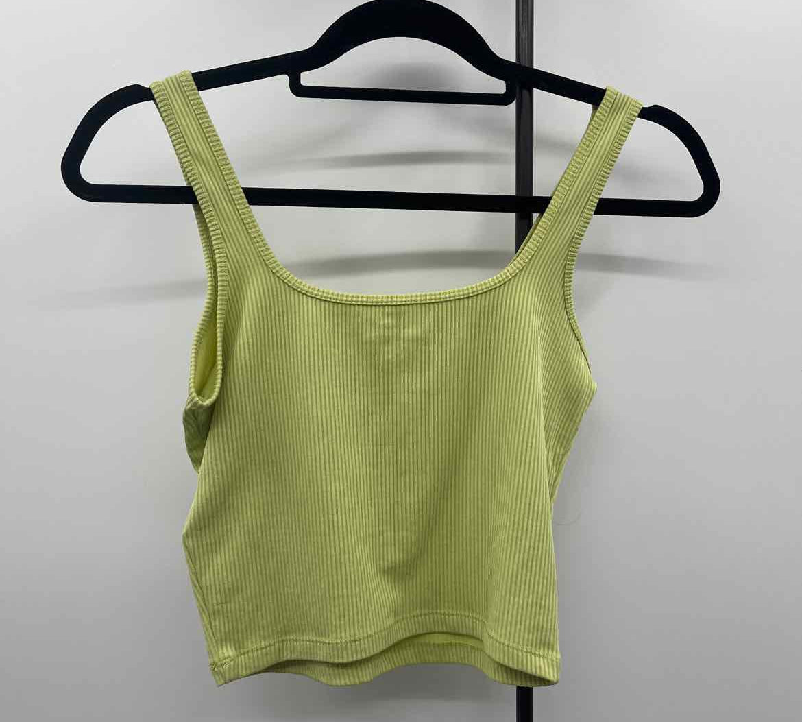 Hollister Women's Size S Light Green Ribbed Tank