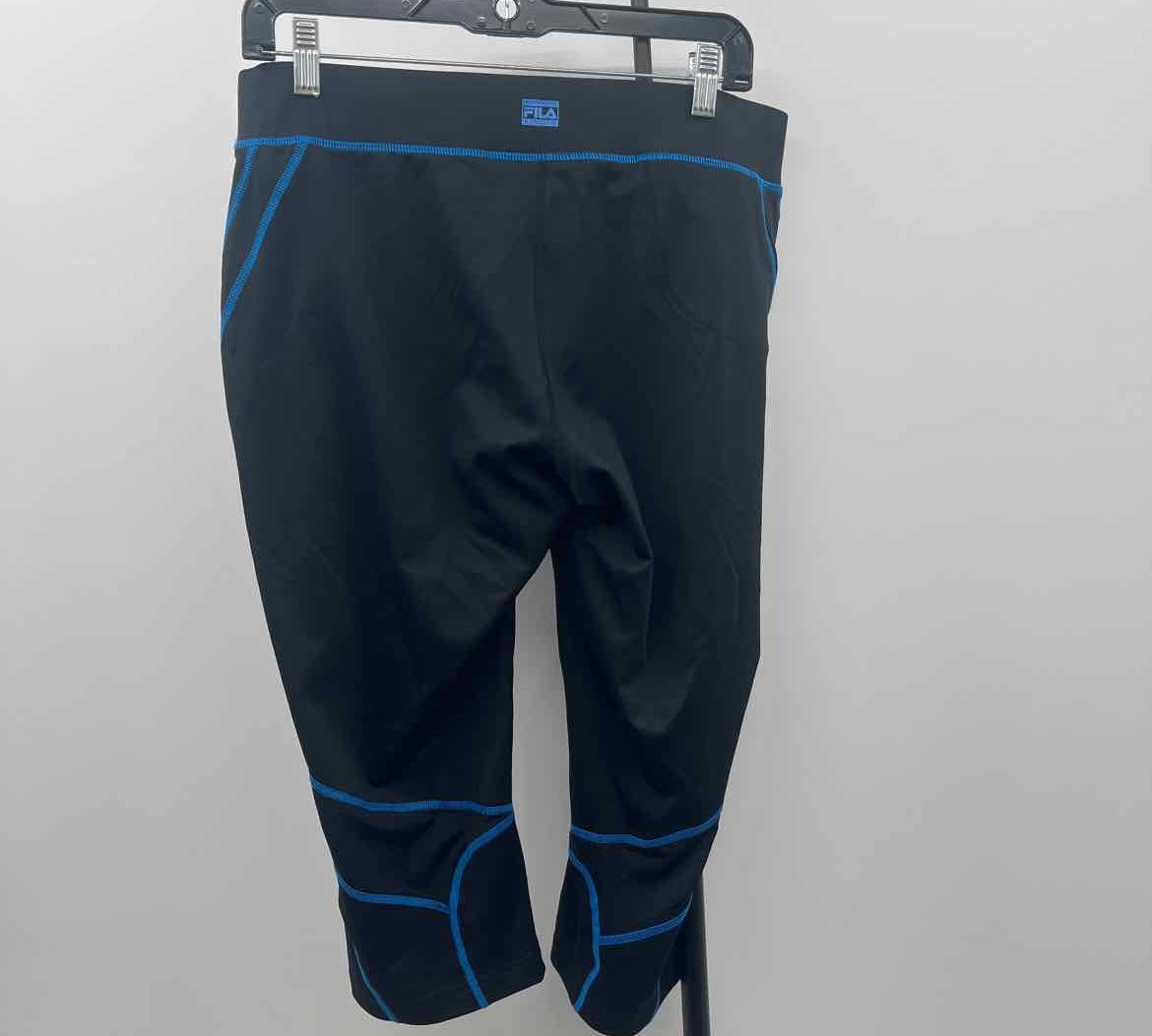 Fila Women's Size 14 Black Solid Leggings