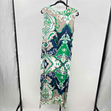 Chico's Women's Size 8 Tan Damask Dress