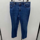 JJill Women's Size 14 Blue Solid Jeans