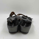 Abeo Women's Shoe Size 7.5 Pewter Metallic Sandals
