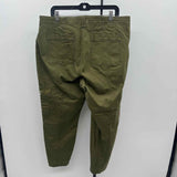 Anthropologie Junior's Size 16W Green Solid Pants