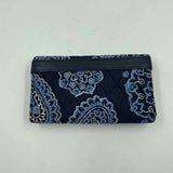 Vera Bradley Women's Navy Paisley Wallet