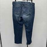 KUT Women's Size 14 Blue Solid Jeans