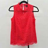 Banana Republic Women's Size XS Red Lace Tank