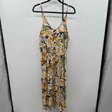 Natural Women's Size 16 Yellow Floral Dress