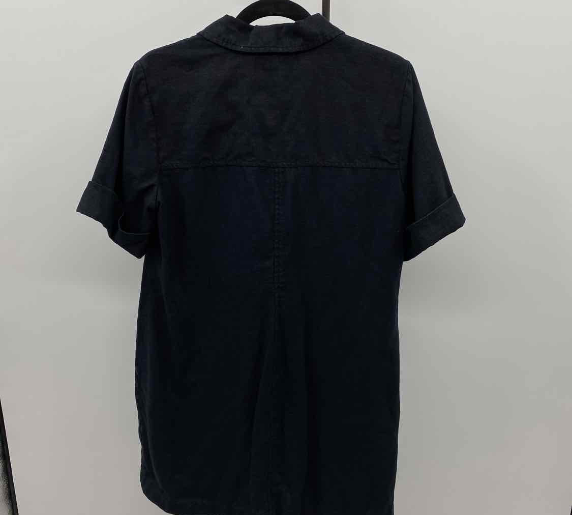 J Crew Women's Size 8 Black Solid Dress