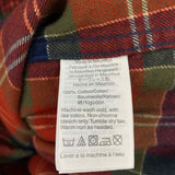 J Crew Men's Size M Orange Plaid Long Sleeve Shirt