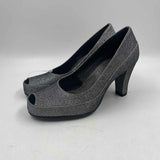 Aerosoles Women's Shoe Size 7.5 Pewter Shimmer Heels