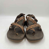 Chaco Women's Shoe Size 9 Brown Floral Sandals