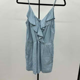 1250C Women's Size 10 Blue Stripe Jumper