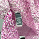 Bonobos Men's Size M Pink Floral Long Sleeve Shirt
