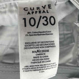 Curve Women's Size 10 Stone Solid Pants