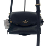 KATE SPADE Black Pebble Leather JACKSON STREET HARLYN Crossbody Purse
