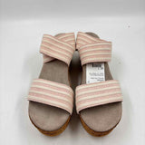 Unbranded Women's Shoe Size 7 Pink Stripe Sandals