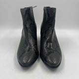 Calvin Klein Women's Shoe Size 8.5 Charcoal Snakeskin Boots