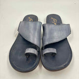 Free People Junior's Shoe Size 7 Navy Solid Sandals